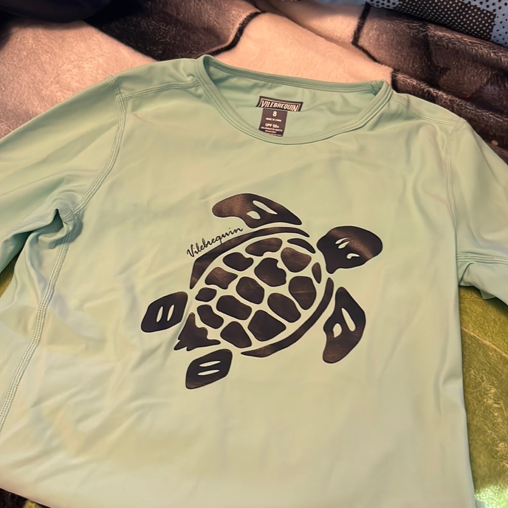 BOYS VILEBREQUIN SWIM SHIRT…..$55 Size 8